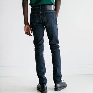 ACNE STUDIOS Men’s North Blue Black Skinny Fit Denim Jeans 29/30